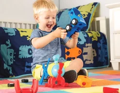 1-2-3 Build It - Rocket, Train, Helicopter!<Learning Resources Best