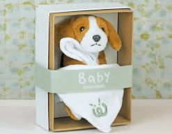 Baby Beagle with Blanket - Gift Box<Living Nature