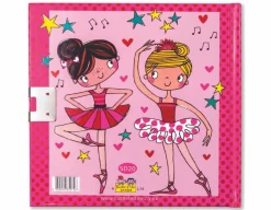 Ballerina Secret Lockable Diary<Rachel Ellen Designs Online