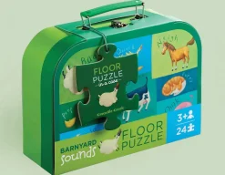 Barnyard Sounds - Floor Puzzle<Crocodile Creek Hot
