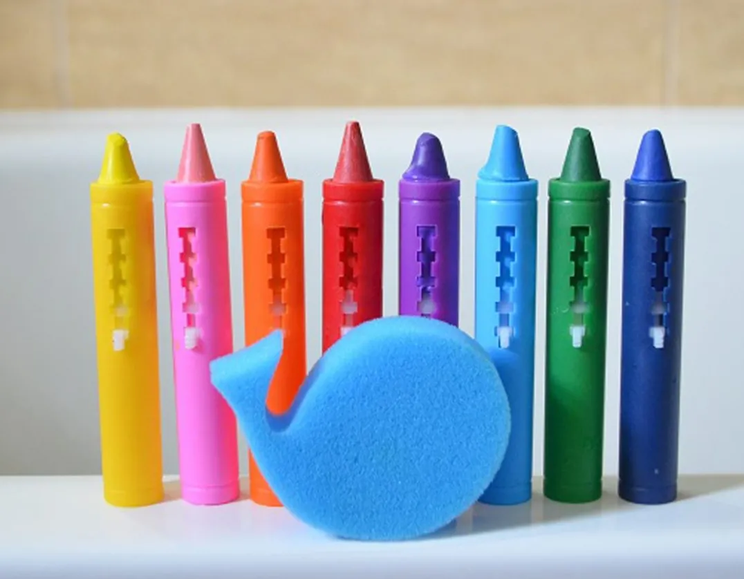 Bath Time Stencil Art - Fun in the Tub!<Buddy & Barney Clearance