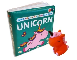 Bath Time Unicorn Book & Toy - Changes Colour!< Online