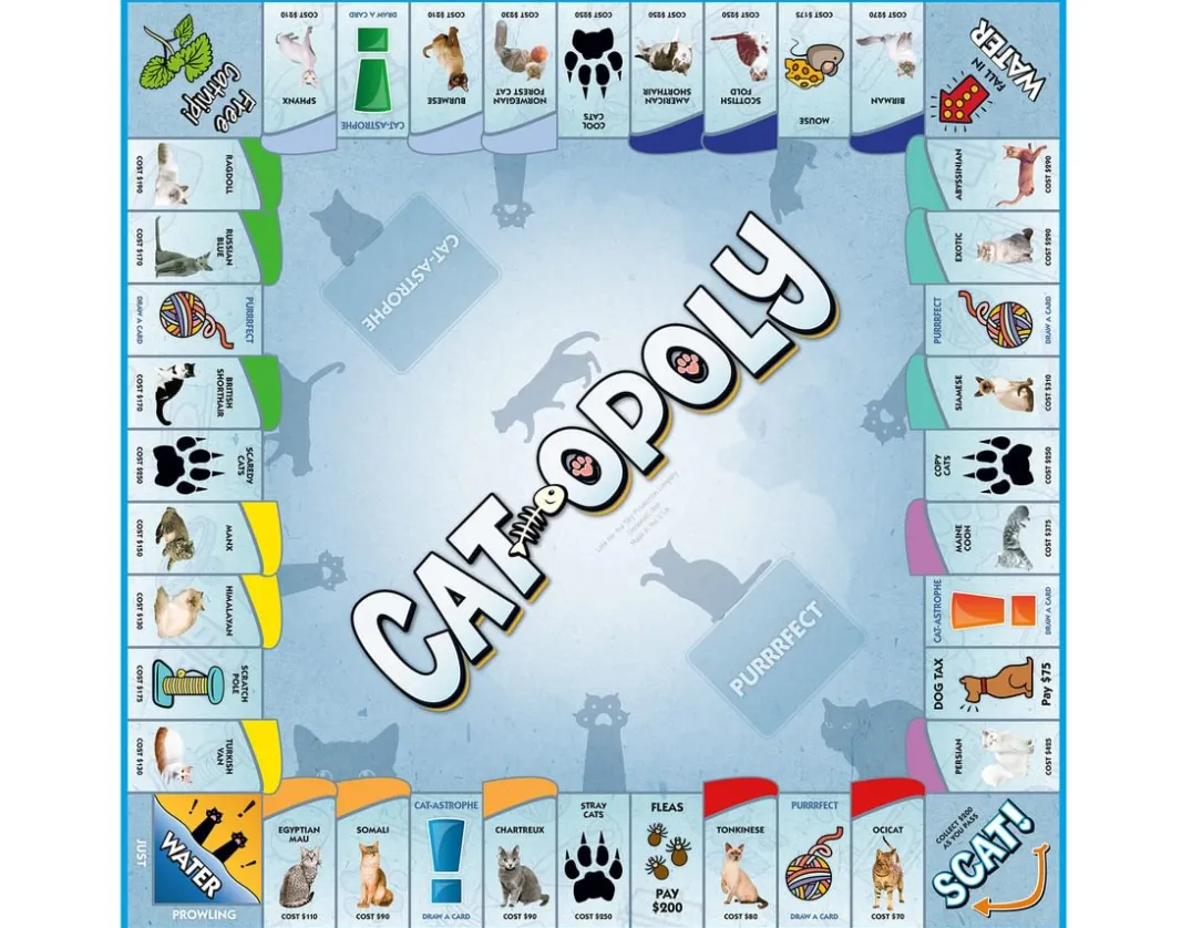 Cat-Opoly - Classic Game made Purrfect<Cheatwell Games Best