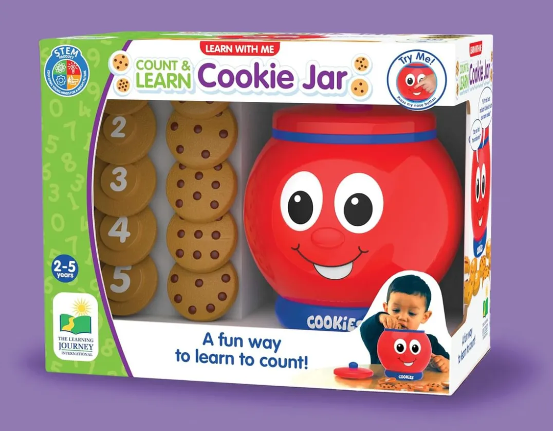 Cookie Jar - Fun Way to Learn to Count!<The Learning Journey Sale