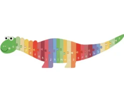 Dinosaur Alphabet Wooden Puzzle<Orange Tree Toys Clearance