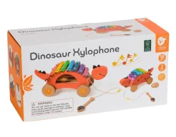 Dinosaur Xylophone - Wooden Pull Along<Classic World Sale