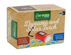 Dynamo & Solar Torch - Fun Gadget<Funtime Sale