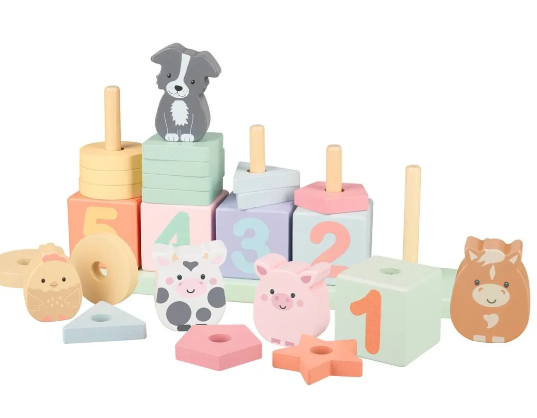 Farmyard Counting Game - 26 Pieces<Orange Tree Toys Best