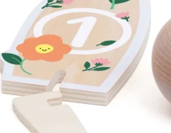 Flower Bowling - 14 Wooden Pieces!<Classic World Hot