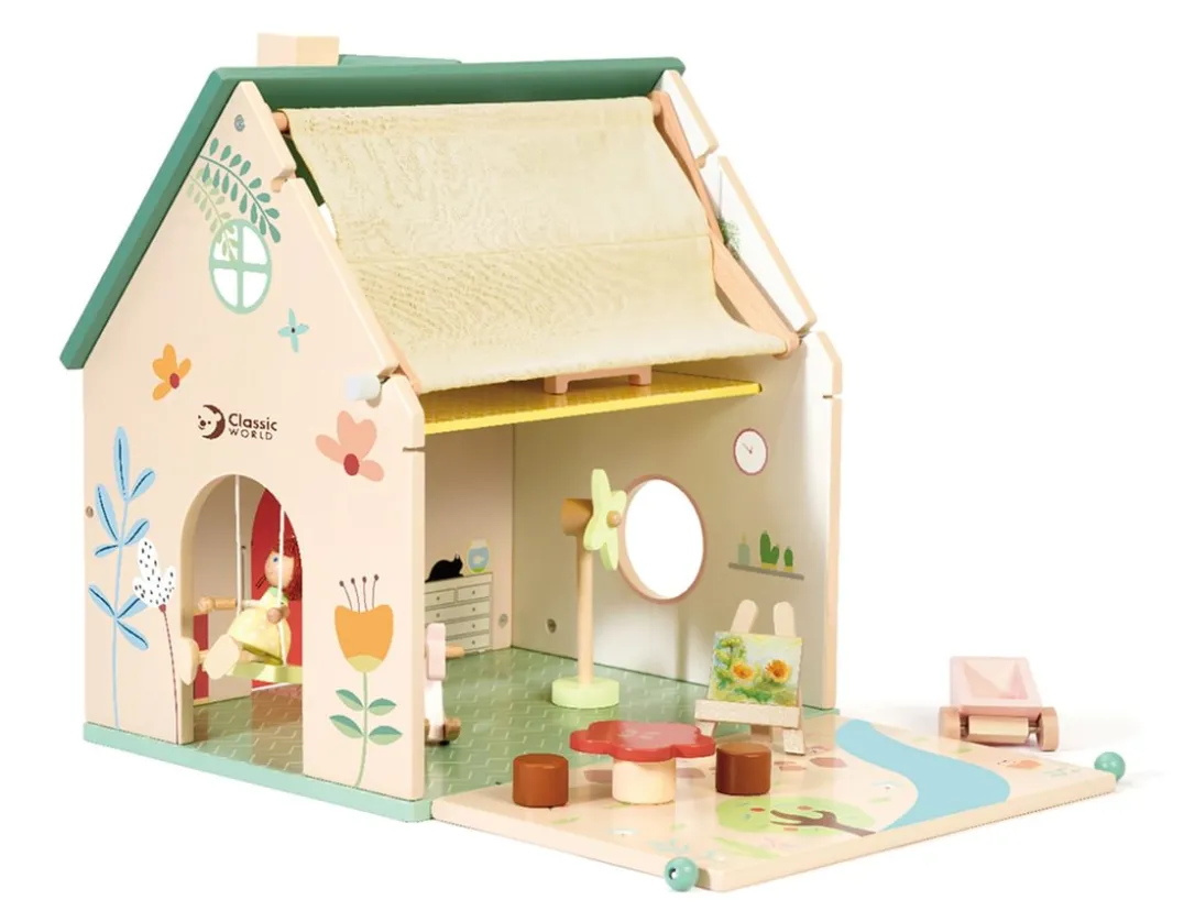 Flower Cottage - Lovely Doll House<Classic World Hot