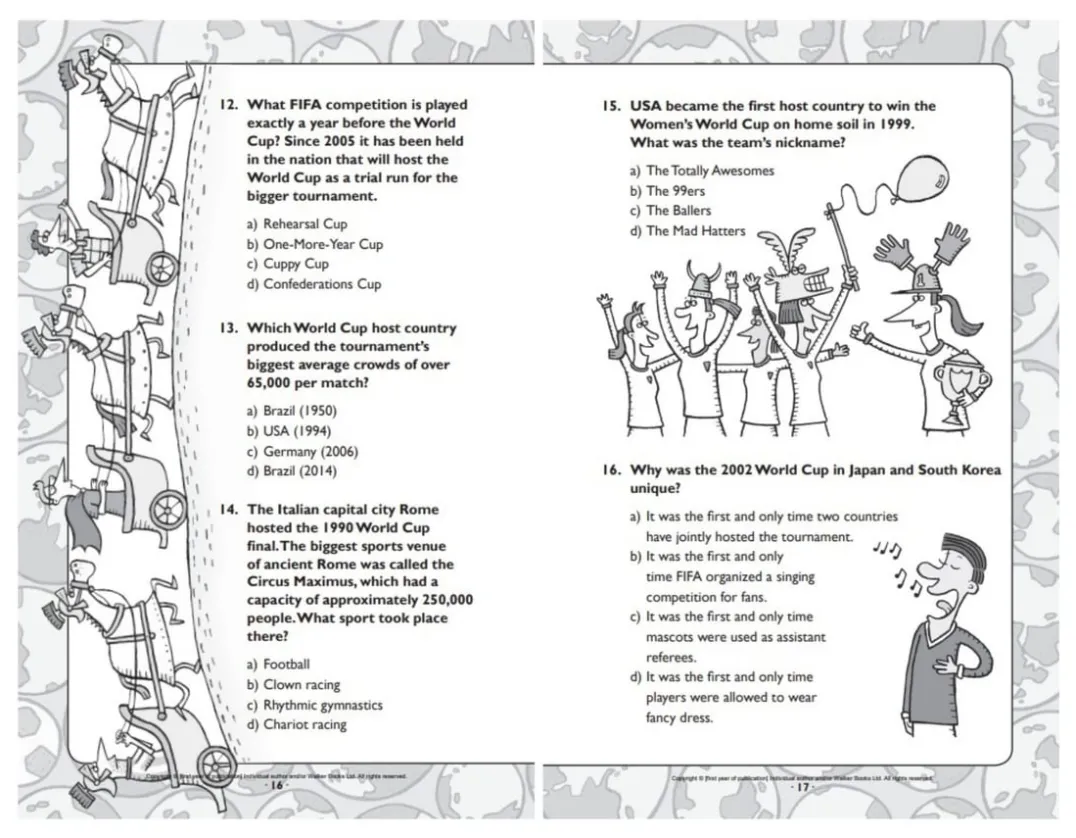 Football School - World Cup Quiz Book<Walker Books Sale