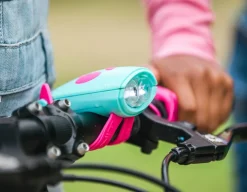 HORNIT, Turquoise & Pink - For Bikes & Scooters to Sound<Mini Hornit Best