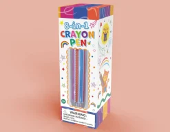 8-in-1 Crayon Pen - Retractable Colours<Wonderbox Online
