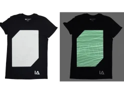 Interactive Glow T-Shirt - Black age 7-8<Illuminated Apparel Outlet