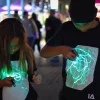 Interactive Glow T-Shirt - Age 12-14<Illuminated Apparal Sale