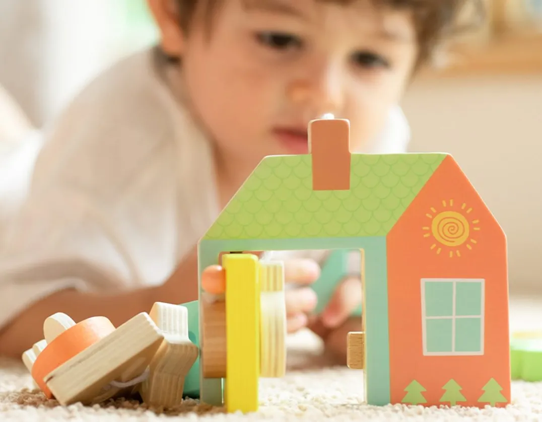 Locking Door - Wooden Matching Game<Classic World Clearance