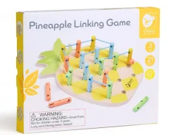 Pineapple Linking Game - Natural Wood<Classic World Hot