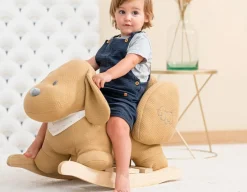Plush Dog Rocker - from Belgium<Nattou Outlet