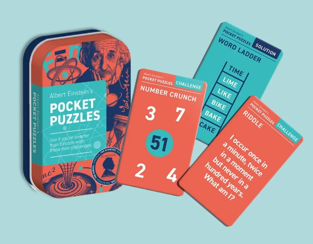Pocket Puzzles - Albert Einstein<Professor Puzzle Sale
