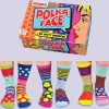 Polka Face - Six Dotty Odd Socks!<United Odd Socks Outlet