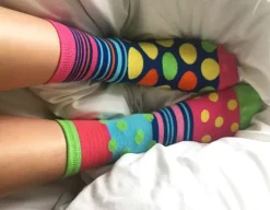 Polka Face - Six Dotty Odd Socks!<United Odd Socks Outlet