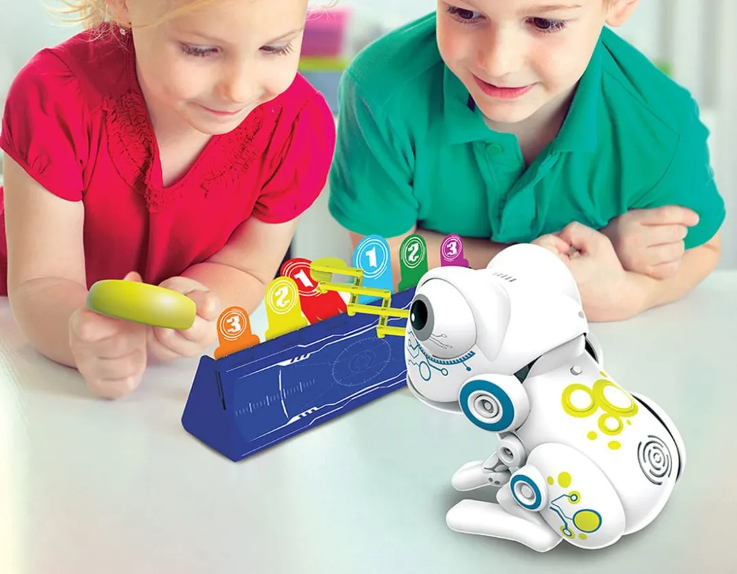 Robo Frog - Remote Control Hop & Catch<Silverlit New