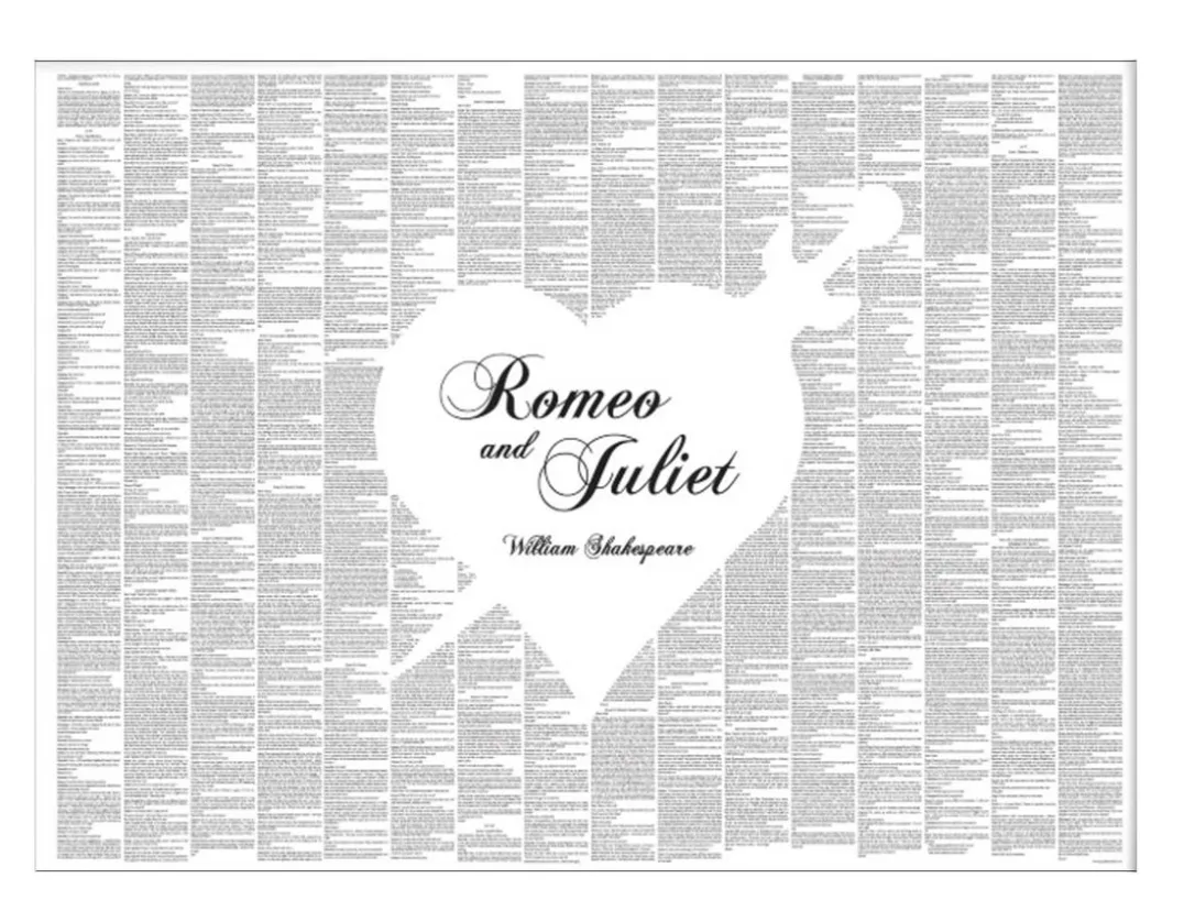 Romeo & Juliet - The Book on a Poster<Spineless Classics Hot
