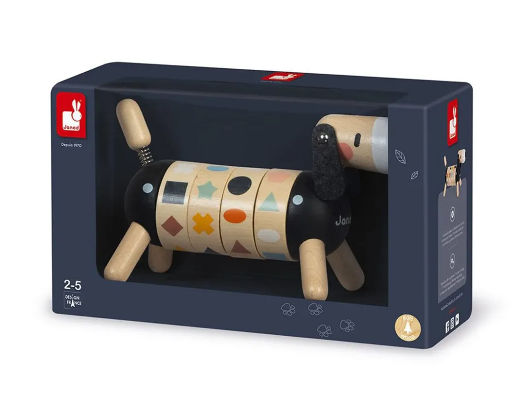 Shapes & Colours Dog - Sweet Cocoon<Janod Discount