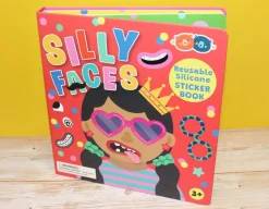 Silly Faces - Silicone Sticker Book<Buddy & Barney New