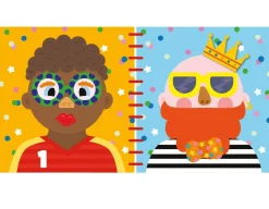 Silly Faces - Silicone Sticker Book<Buddy & Barney New