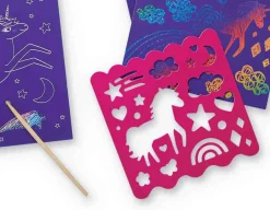 Sparkle Scratch Art - Unicorns<Crocodile Creek Online