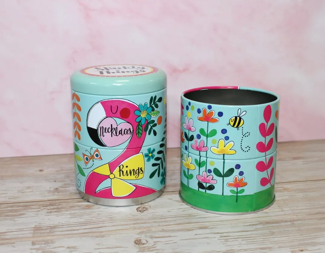 Sparkly Things - Set of 4 Stacking Tins<Rachel Ellen Designs Hot