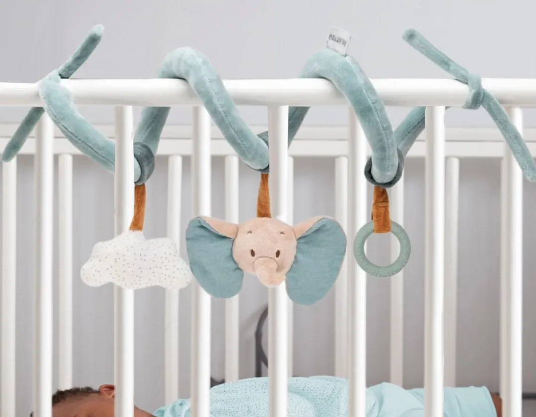 Spiral Activity Toy - Crinkly Elephant<Nattou Best