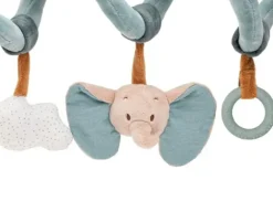 Spiral Activity Toy - Crinkly Elephant<Nattou Best