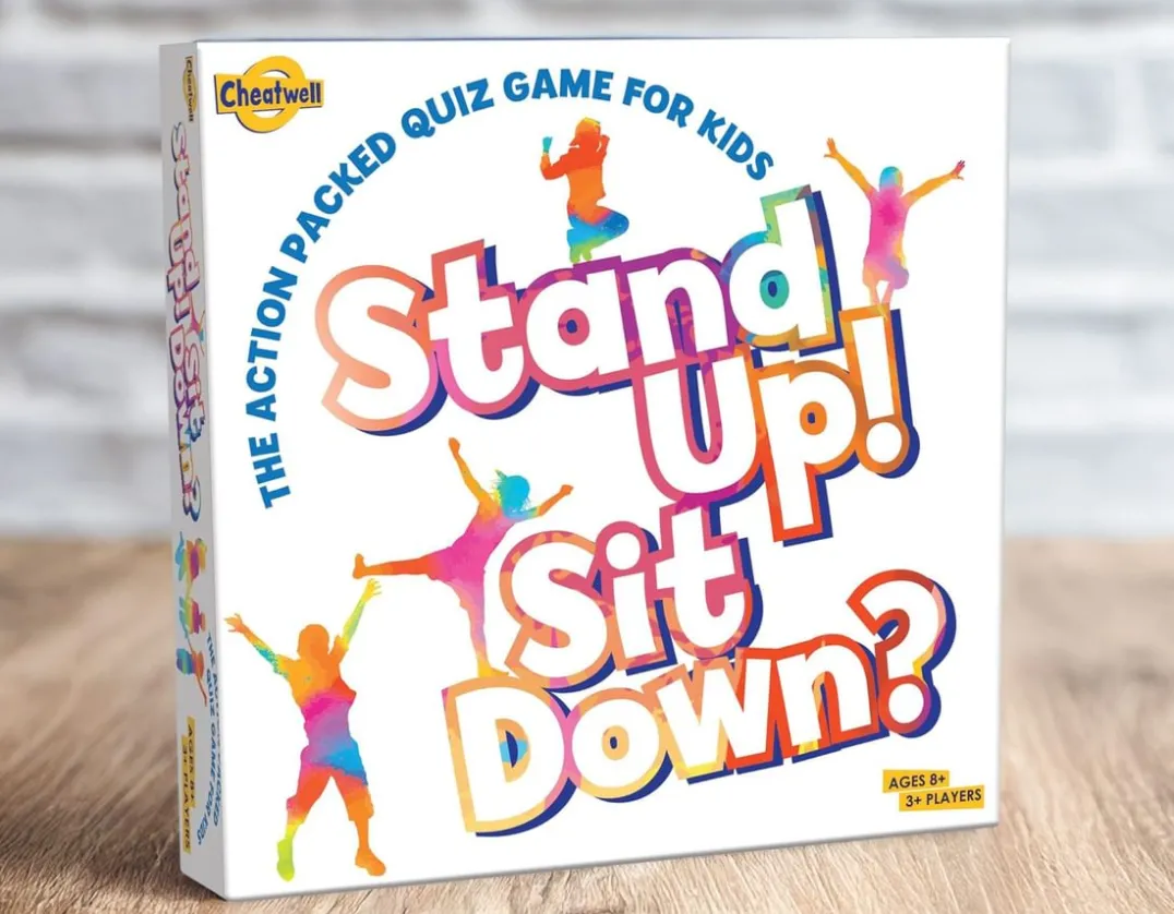 Stand Up! Sit Down? - Active Quiz Game<Cheatwell Games New
