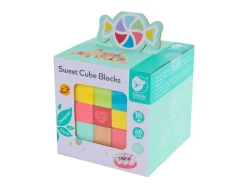 Sweet Cube Blocks - 68 Wooden Pieces<Classic World Online