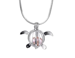 Turtle Pearl Gift Set - Real Pearl in Clam<Global Journey Gifts