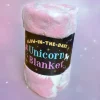 Unicorn Blanket - Glows in the Dark!<Wonderbox Outlet
