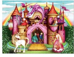 Unicorn Floor Puzzle -<Crocodile Creek Discount