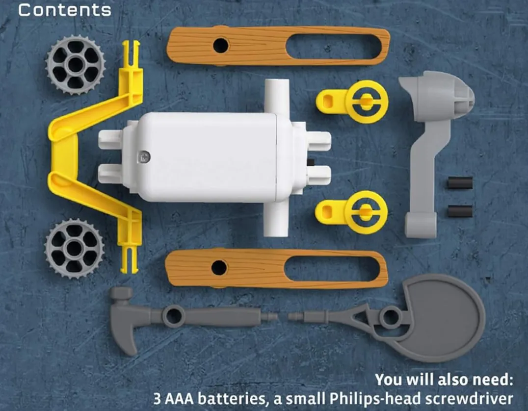 Wacky Walking Robot - Motorized ReBotz<Thames & Kosmos