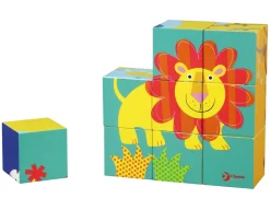 Wild Animal Block Puzzle - 6-in-1<Classic World New