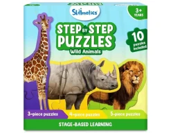 Wild Animal Puzzles - Step by Step<Skillmatics Discount