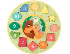 Woodland Animal Shape Sorting Clock<Orange Tree Toys Best