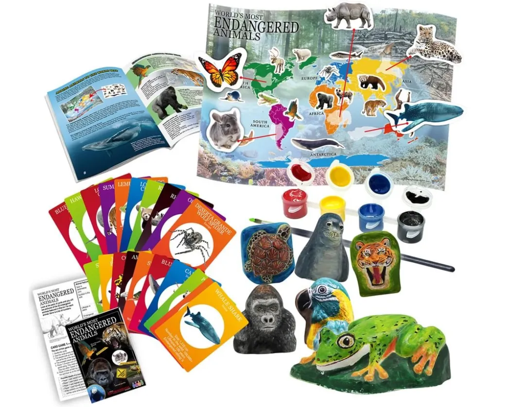 World's Most Endangered Animals<Tree Toys Hot