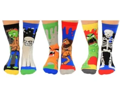 Zombodies - Six Scarily Odd Socks!<United Odd Socks Online